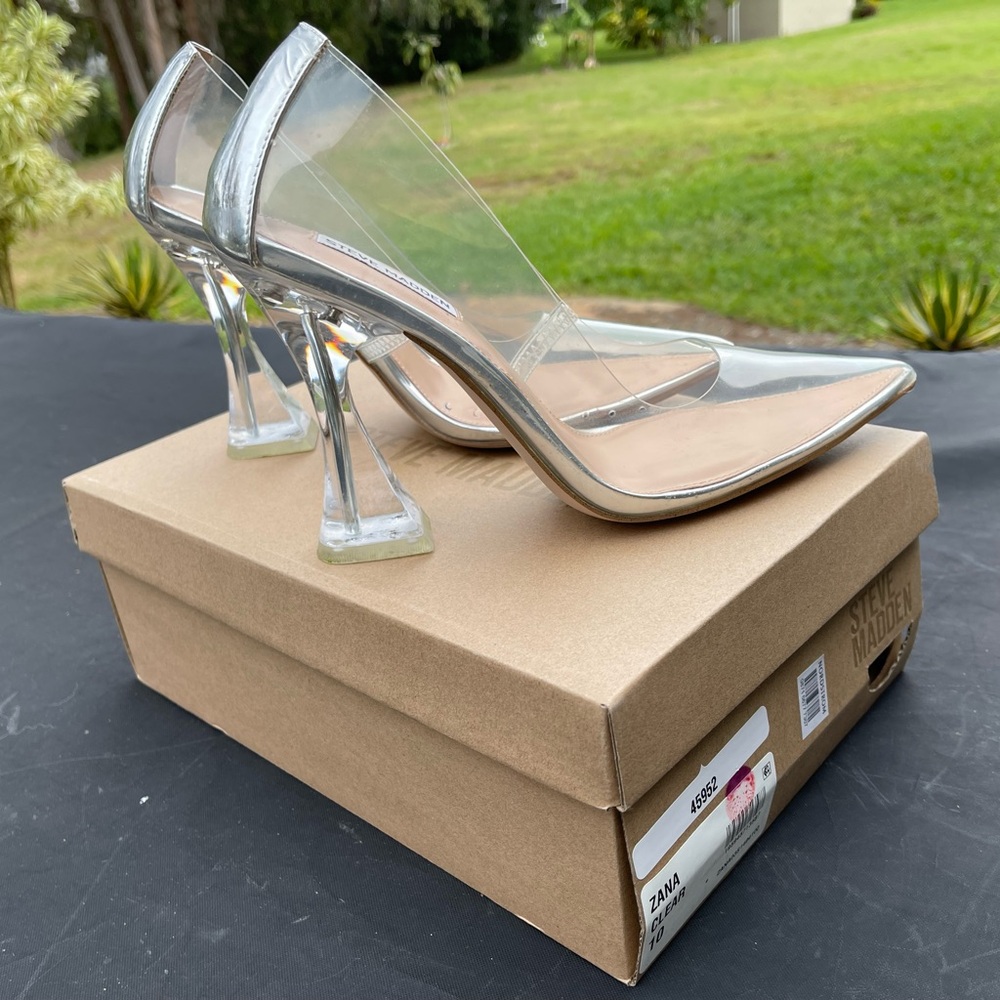 Transparent High Heel Shoes